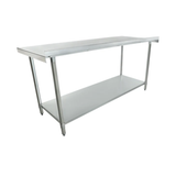 Empura Stainless EWTB3072 Work Table 72"W X 30"D X 35"H Economy Duty