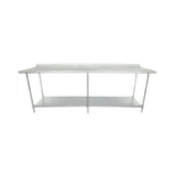 Empura Stainless EWTB3096 Work Table 96"W X 30"D X 35"H Economy Duty