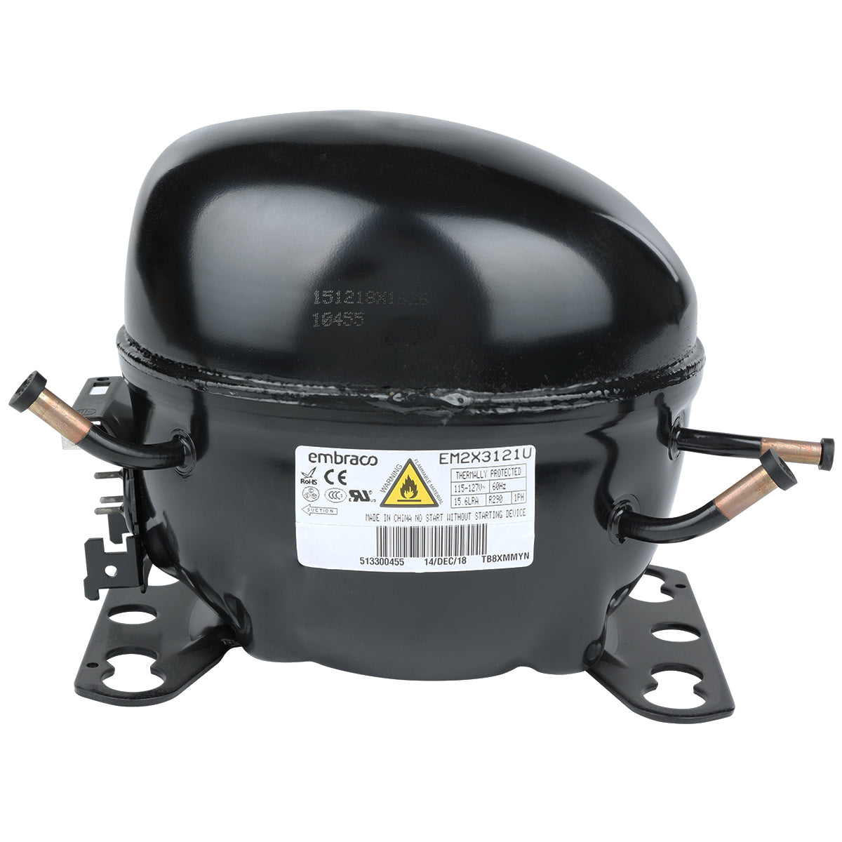 Empura Parts 104010157 Compressor Compatible With: E-KUC27F Empura Refrigeration