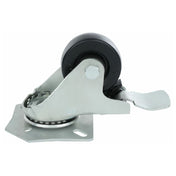 Empura Parts 107050015 - Caster (with Brake) Compatible With: E-KB25WR, E-KB25WF