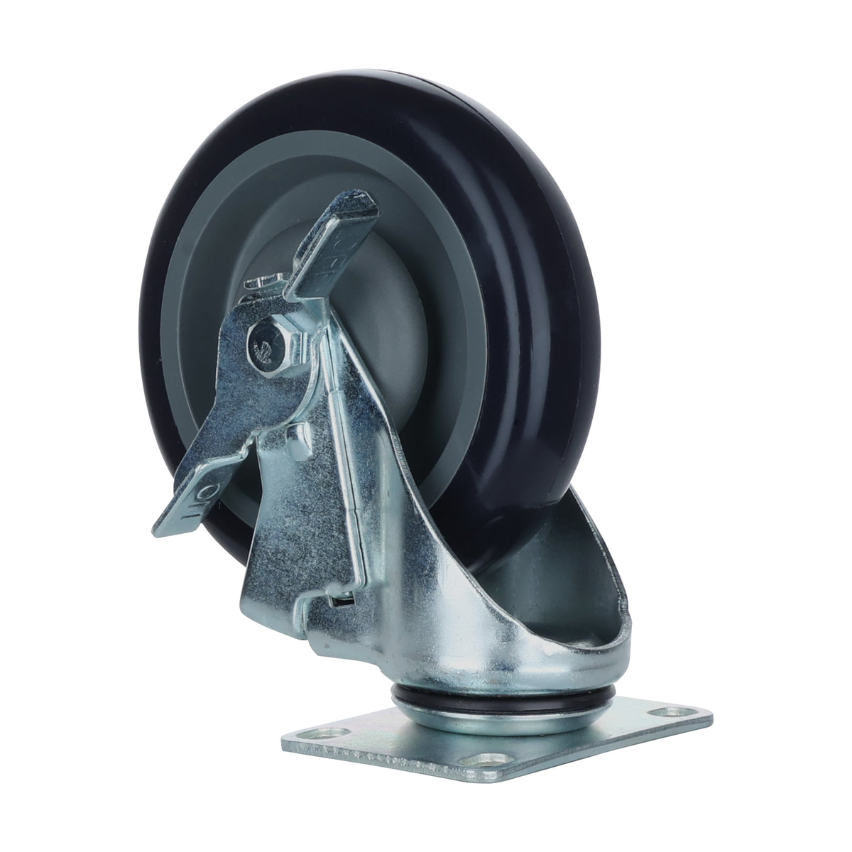 Empura Parts E-113S Caster Set Plate Mount 6" Overall Height