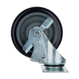 Empura Parts E-113S Caster Set Plate Mount 6" Overall Height