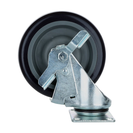 Empura Parts E-113S Caster Set Plate Mount 6" Overall Height