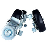 Empura Parts E-147S Caster Set Heavy Duty Threaded Stem Mount