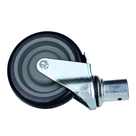 Empura Parts E-151S Caster Set Universal Wire Shelving Stem Mount