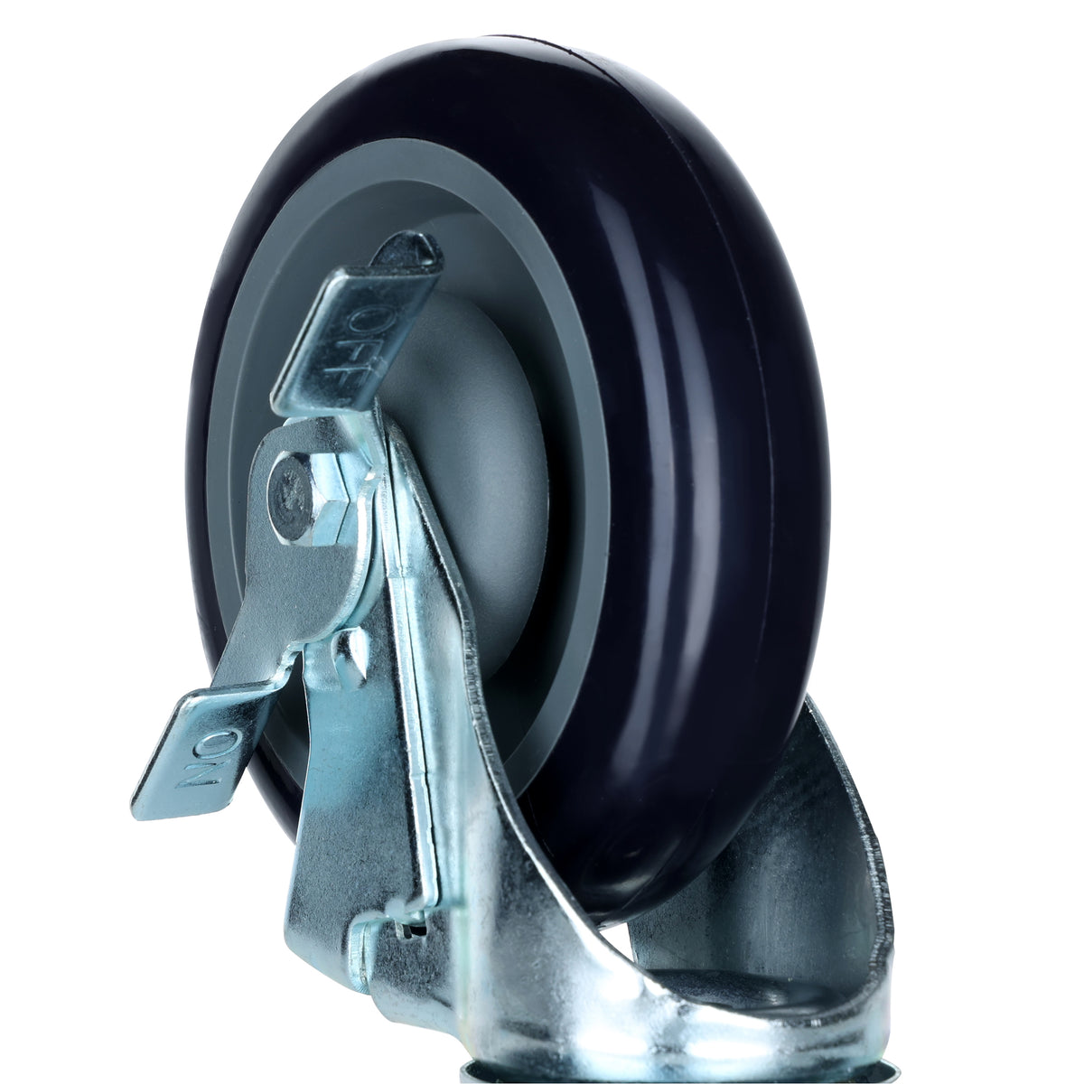Empura Parts E-161S Caster Set Heavy Duty Triangular Plate Mount