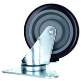 Empura Parts E-161S Caster Set Heavy Duty Triangular Plate Mount