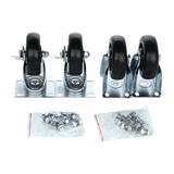 Empura Parts EGF/E-PC-CASTER-SET 4" Caster Set (2) Locking (2) Non Locking
