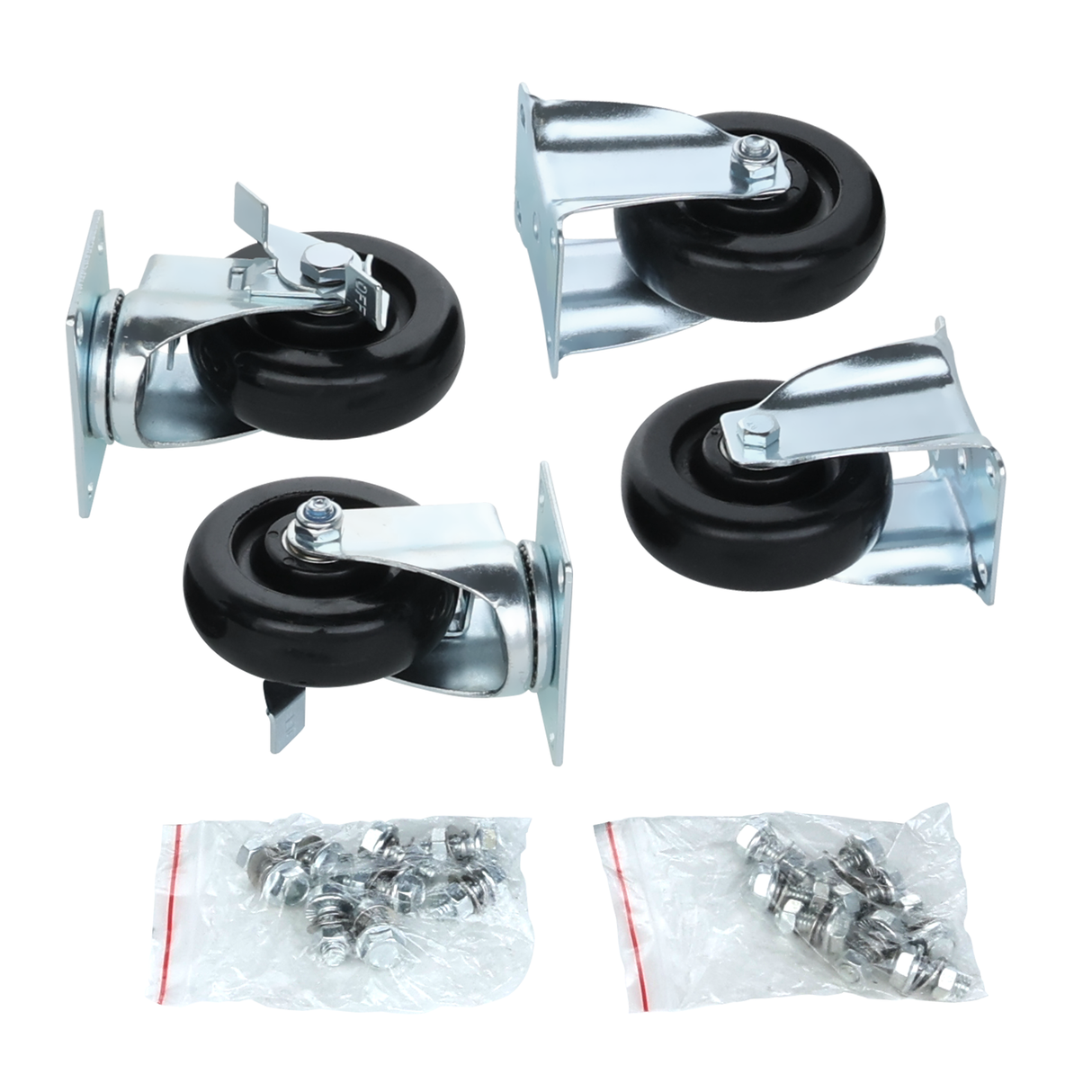 Empura Parts EGF/E-PC-CASTER-SET 4" Caster Set (2) Locking (2) Non Locking