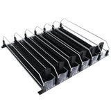 Optional Black 6 Lane Pusher Bundle Per Shelf Add-on Accessory Compatible with ESM-36B