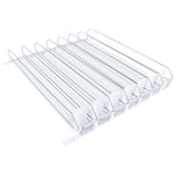 Optional White 7 Lane Pusher Bundle Per Shelf Add-on Accessory Compatible with ESM-42W