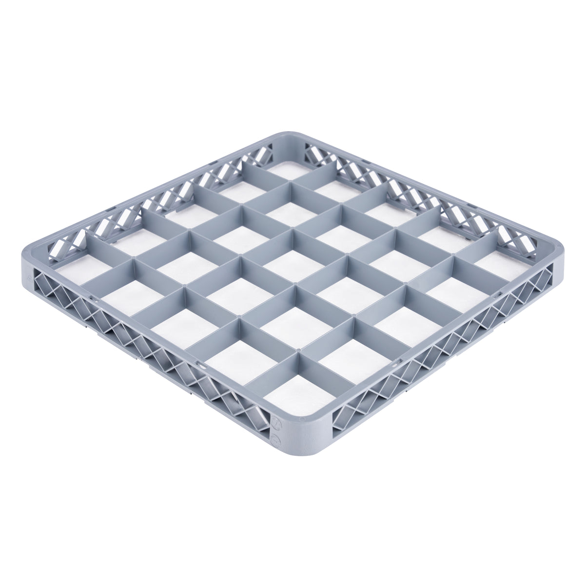 Showmaker S-25-GLASS-RACK-EXT Glass Rack Extender (25) Compartments 19.69"W X 19.69"D X 1.77"H