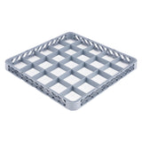 Showmaker S-25-GLASS-RACK-EXT Glass Rack Extender (25) Compartments 19.69"W X 19.69"D X 1.77"H