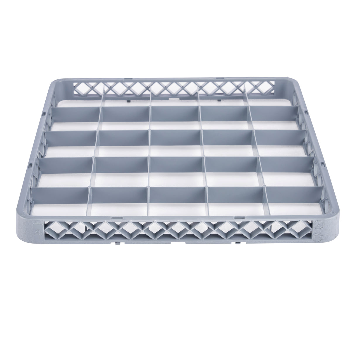 Showmaker S-25-GLASS-RACK-EXT Glass Rack Extender (25) Compartments 19.69"W X 19.69"D X 1.77"H