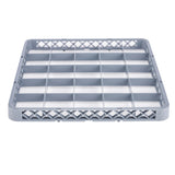 Showmaker S-25-GLASS-RACK-EXT Glass Rack Extender (25) Compartments 19.69"W X 19.69"D X 1.77"H
