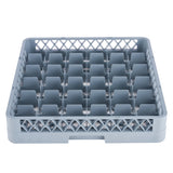 Showmaker S-36-GLASS-RACK Glass Rack (36) Compartments 19.69"W X 19.69"D X 3.94"H
