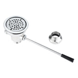 Empura Stainless E-HL-Q5 Straight Lever Drain 3-1/2" X 1-1/2" Stainless Steel