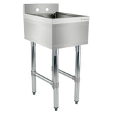 Empura Stainless EB1B101405 Underbar Sink (1) Bowl (10" X 14" X 5") 1 Compartment