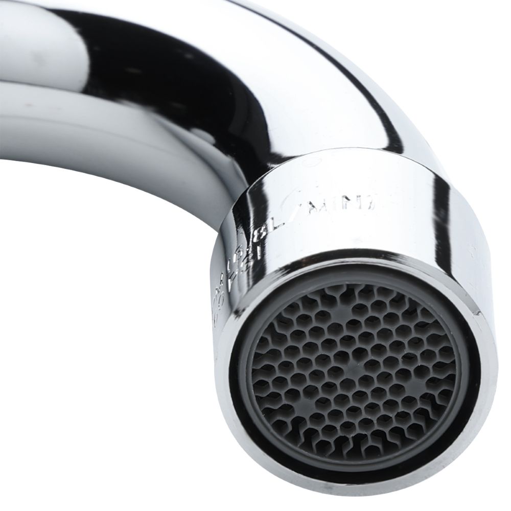Empura Stainless EFD4120SS Deck Mount Faucet 12" Long 5-7/16" Tall