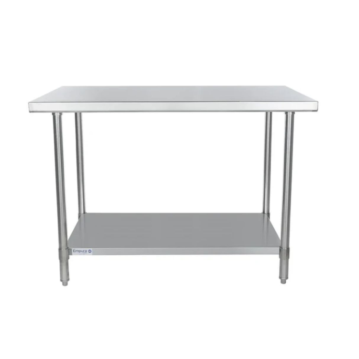 Empura Stainless SWT3048 Work Table 48"W X 30"D X 35"H Super Duty No Backsplash