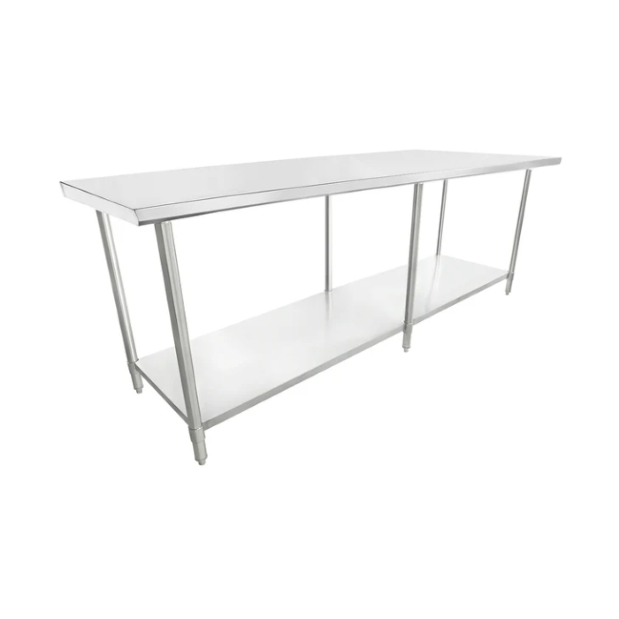 Empura Stainless SWT3096 Work Table 96"W X 30"D X 35"H Super Duty