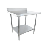 Empura Stainless SWT4B3036 Work Table 36"W X 30"D X 35"H Super Duty
