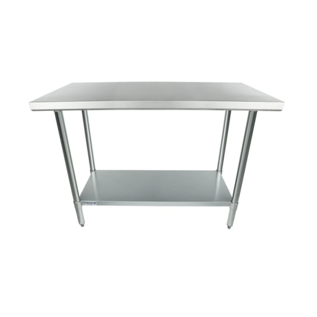 Empura Stainless WT2448 Work Table 48"W X 24"D X 35"H Standard Duty