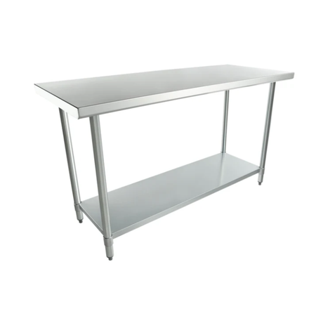 Empura Stainless WT2460 Work Table 60"W X 24"D X 35"H Standard Duty