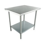 Empura Stainless WT3036 Work Table 36"W X 30"D X 35"H Standard Duty