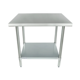 Empura Stainless WT3036 Work Table 36"W X 30"D X 35"H Standard Duty