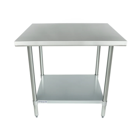 Empura Stainless WT3036 Work Table 36"W X 30"D X 35"H Standard Duty