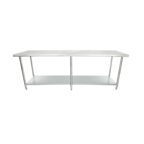 Empura Stainless WT3096 Work Table 96"W X 30"D X 35"H Standard Duty