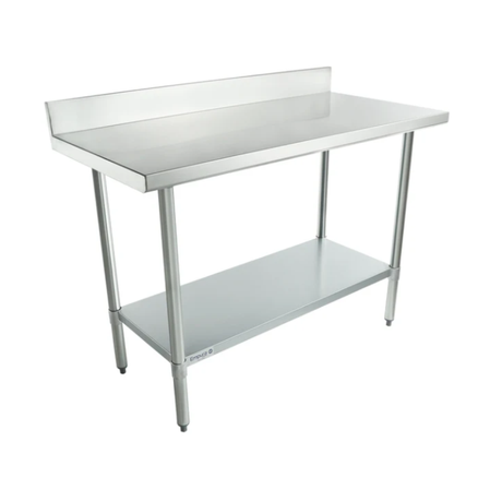 Empura Stainless WT4B2448 Work Table 48"W X 24"D X 35"H Standard Duty