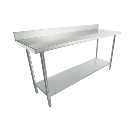 Empura Stainless WT4B2472 Work Table 72"W X 24"D X 35"H Standard Duty