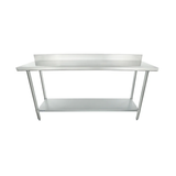 Empura Stainless WT4B2472 Work Table 72"W X 24"D X 35"H Standard Duty