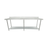 Empura Stainless WT4B2496 Work Table 96"W X 24"D X 35"H Standard Duty