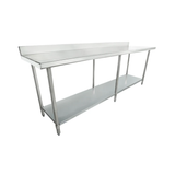 Empura Stainless WT4B2496 Work Table 96"W X 24"D X 35"H Standard Duty