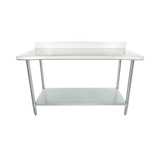 Empura Stainless WT4B3060 Work Table 60"W X 30"D X 35"H Standard Duty