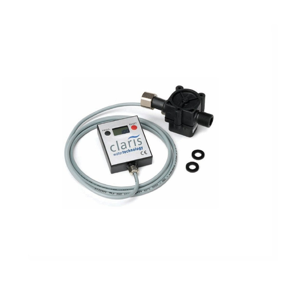 Everpure EV433931 Everpure® Claris™ Flow Meter 3/8" BSP Inlet/outlet 29-116 PSI Operating Pressure
