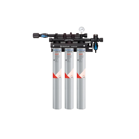 Everpure EV976113 QC7I Triple-XCLM Fountain Filtration System 5 Micron 3-6 Gpm Flow Rate