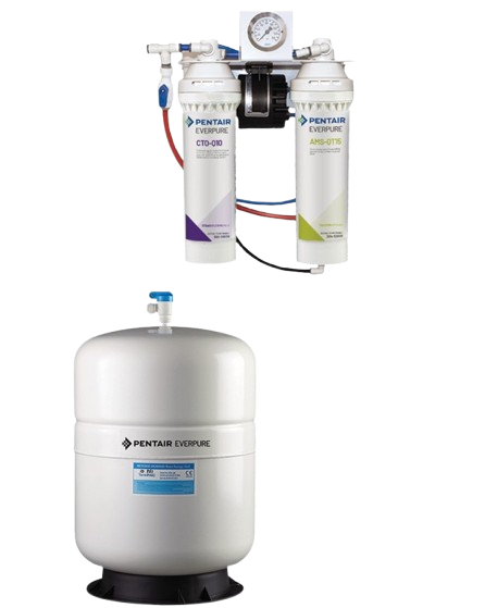 Everpure OPS70/5 Reverse Osmosis System 5 Gallon Hydropneumatic Storage Tank Up To 70 Gpd Production