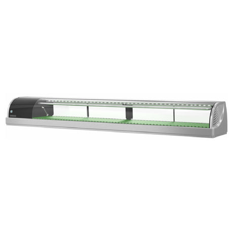 Hoshizaki HNC-210BA-L-SLH - Refrigerated Display/Sushi Case, Countertop, 82-7/10"W X 13-3/5"D X 11"H