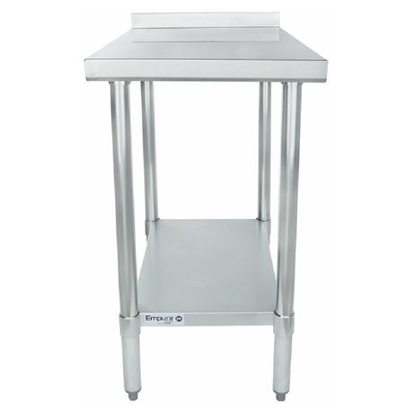 Empura Stainless FT1830E Filler Table 18W X 30D X 34.75H in stainless steel design