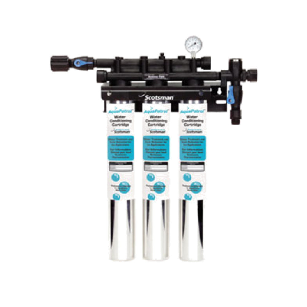 Scotsman AP3-P - AquaPatrol™ Plus Water Filtration System, Triple System, 6.3 Gallons Per Minute Max Flow