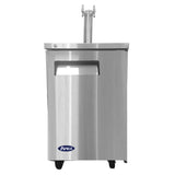 Atosa USA, Inc. MKC23GR - Atosa Draft Beer Cooler, 23"W X 31-1/10"D X 54-4/5"H, Rear-mounted Self-contained Refrigeration