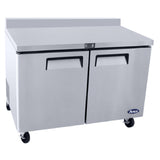 Atosa USA, Inc. MGF8409GR - Atosa Worktop Refrigerator, With Backsplash, Reach-in