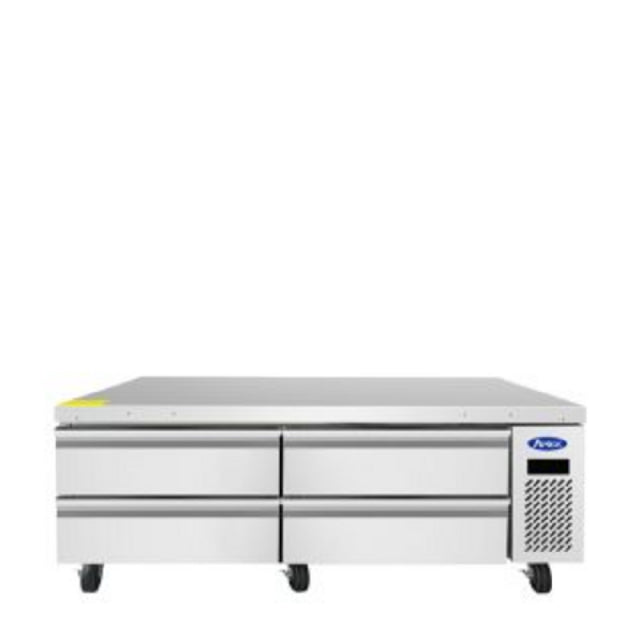 Atosa USA, Inc. MGF8463GR - Chef Base Freezer, 72"W X 32"D X 26-1/4"H, (4) Drawers