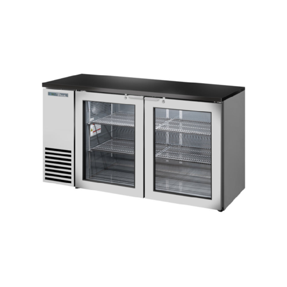 True Refrigeration TBB24-60-2G-Z1-BST-S-1 Back Bar Cooler Two-section