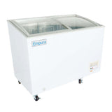 Empura E-CFCG-10 - Oblique Curved Lid Chest Freezer, 47.05"W X 25.75"D X 36.89"H