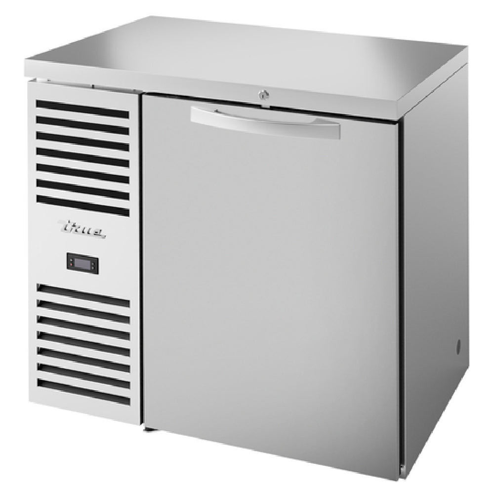 True Mfg. - Premier Bar TBR36-RISZ1-L-S-S-1 - Refrigerated Back Bar Cooler, One-section